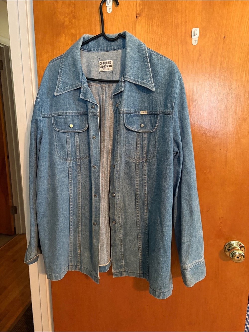 Light Blue Denim Trucker Jacket - Men's Classic Jean Jacket